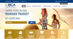 Desktop Screenshot of bca-insurance.com