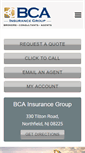 Mobile Screenshot of bca-insurance.com